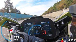 BMW M1000RR GPS Beschleunigung 100-200kmh