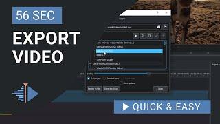 Kdenlive Tutorial How to Export Video in Kdenlive