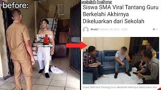 Siswa SMA Ngajak Guru Duel Before VS Setelah Before...