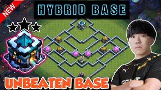 TOP 10 NEW TH13 HYBRID BASE + REPLAY  TH13 ANTI 3 STAR BASE  TH13 NEW BASE UPDATE + LINK