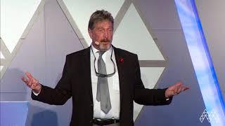 John Mcafee  Marketing & Investment Conference  AIBCsummit 2018