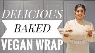 Baked Vegan Wrap  Healthy Delicious Recipe