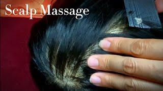 ASMR Scalp Massage Dandruff Removal 