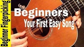 BEGINNERS- Play Your First Fingerstyle Song in 60 MINUTES Beginner Fingerpicking For Guitar