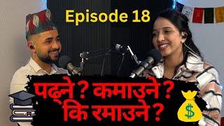 विदेशको विधार्थी जीवन Episode 18  Santoshi Sapkota II The Dhaka Topi II Saroj Lamichhane Nepali