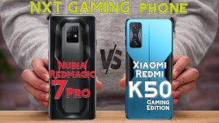 Nubia Red Magic 7 Pro vs Redmi K50 Gaming Specification and Comparison    Next Gaming Phone 