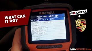 Foxwell Scanner Overview for Porsche