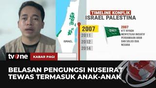 Update Kondisi Palestina Relawan MER-C Israel Serang Kamp Pengungsian di Kota Jabalia  tvOne