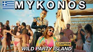 MYKONOS IS WILD  GREECES PARTY ISLAND MUST WATCH + Best Beach Clubs