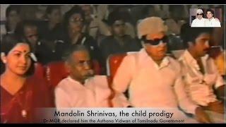 MGR Jayalalitha Kamal Hassan at Mandolin Srinivas award Event