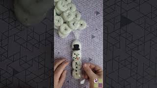 Birthday Snowman Treat Favor with Cricut