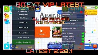 AGARIO 2.28.1 BITEYTVIP X64 4.0  NEW FEATURES  AntiBans  LAG FIX RENDER RANGE