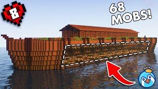 I Built Noahs Ark For Every ANIMAL In Minecraft Hardcore