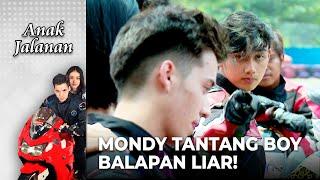 GAK TERIMA KEKALAHAN Mondy Tantang Boy Untuk Balapan Lagi  ANAK JALANAN