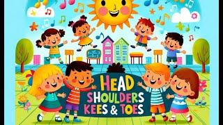 Head Shoulders Knees and Toes  Nursery Rhyme for Kids  Fun & Educational Song for Children