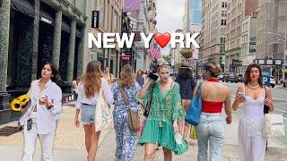 4KNYC Summer WalkGramercy & Flatiron in New York City Caffè Panna  July 2024