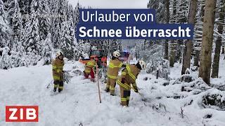 Plötzlicher Wintereinbruch in Salzburg Straßensperren und Einsätze  Aktuell nach fünf 13.09.2024