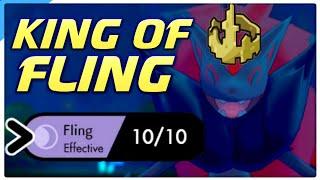 KING of FLING Zoroark Pokemon VGC Series 13 Sword and Shield Competitive Doubles Battle