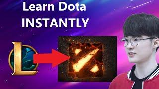 How to play DOTA 2 As a League Of Legends player MAP  MECHANICS  SETTINGS  Read Description
