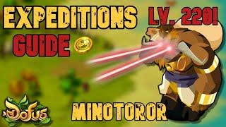 DOFUS - EXPEDITIONS - Minotoror Guide  8 loot 