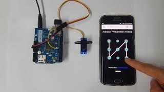 Pattern Unlock with Arduino