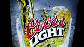 COORS LIGHT MOTION BEER SIGN