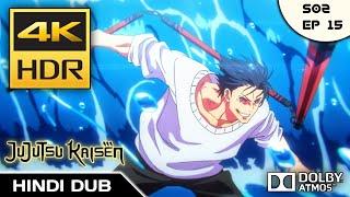 Toji Fushiguro Vs Dagon Full Fight In Hindi Dubbed Jujutsu Kaisen Season 2 Ep 15 4K 60FPS Reaction