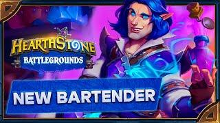 Hearthstone Battlegrounds. Voicelines of the new bartender Kalecgos