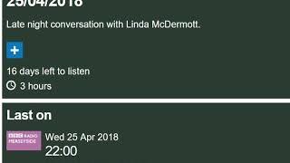 John Martin writer for Ken Dodd BBC Radio Merseyside 250418 Linda McDermott