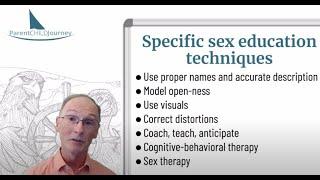 Special Sex Education Techniques - Parenting Advice and Parenting Support