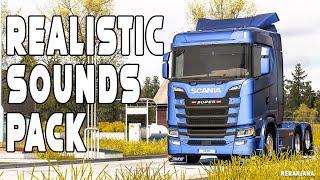 ETS2 Mods  How to Get Realistic Sounds - Real Sounds PackSound Fixes Pack  ETS2 Mods v1.41