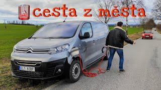 Citroën ë-Jumpy - Cesta z města. Moje zkušenost s elektrickou dodávkou TEST CZSK