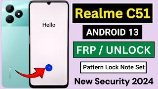 Realme C51 Frp Bypass Android 13 Without PC  Realme RMX3830 Google Account Bypass