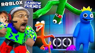 Roblox Rainbow Friends are NOT our Friends = FGTeeV Gameplay w Drizz