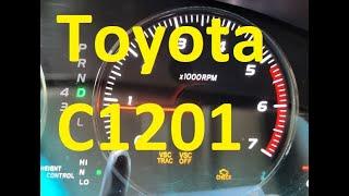 Causes and Fixes Toyota C1201 Code Engine Control System Malfunction