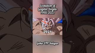 Evolution of Gogeta Vegito