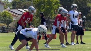 RAIDERS DAY 2 QB COMPETITION OCONNELL & MINSHEW AIR IT OUT AND DISPLAY ACCURACY
