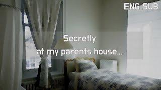 ASMR Boyfriend  Secretly at my parents house.... ENG SUB