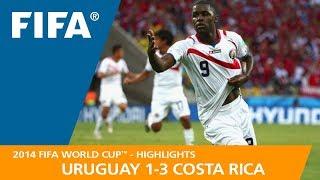 Uruguay v Costa Rica  2014 FIFA World Cup  Match Highlights