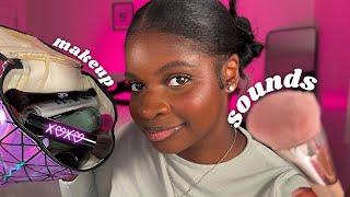 ASMR Pampering You  Doing Your DEWY Makeup personal attention rummaging relaxing