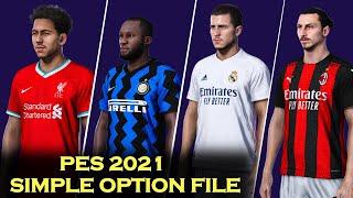  PES 2021 - SIMPLE OPTION FILE  ● PESUniverse Option File V1 Quick Tutorial  Fujimarupes