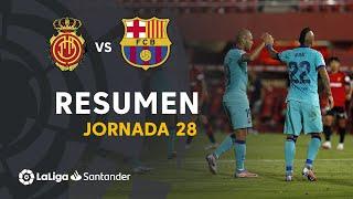 Resumen de RCD Mallorca vs FC Barcelona 0-4