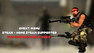 CS 1.6 HACK  CHEAT-MENU  STEAM + NON-STEAM SUPPORTED  PC TUTORIAL