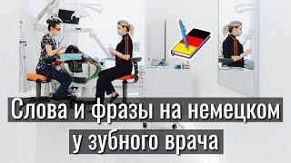 Слова и фразы на немецком у зубного врача  разговорные фразы на каждый день  Немецкий Блокнот