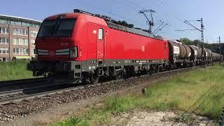 Other Mixed Freight Train at Venlo the Netherlands May 26-2023 Railfan Video  DB Cargo Train