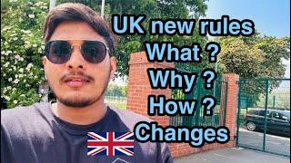 2023-24 UK  के नए rules for STUDENTS &  DEPENDENTS Banned ££