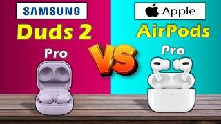 SAMSUNG GALAXY BUDS 2 PRO VS APPLE AIRPODS PRO