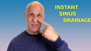 Drain Decongest & Relieve Sinus Pressure With Your Own Hands  Dr. Mandell