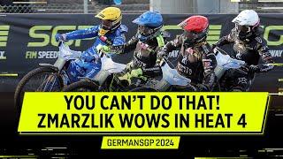 Unstoppable Zmarzlik  Heat 4 #GermanSGP 2024  FIM Speedway Grand Prix