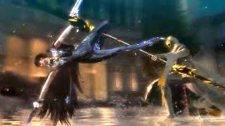 Dark Witch vs White Mage Epic Fight. Cereza and Lumen Sage Bayonetta 2